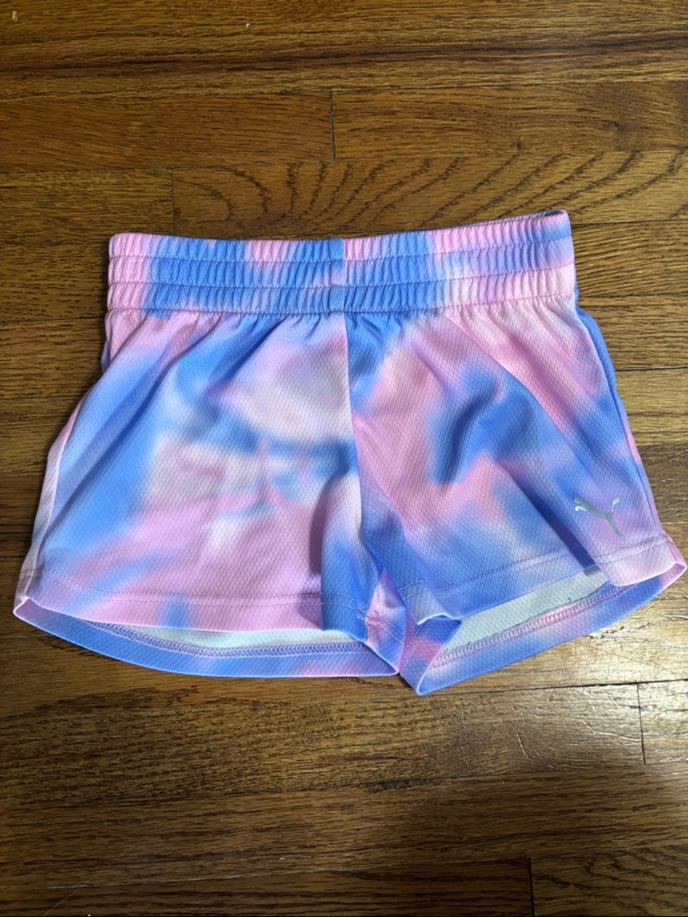 Puma girls tie dye toddler girl athletic shorts